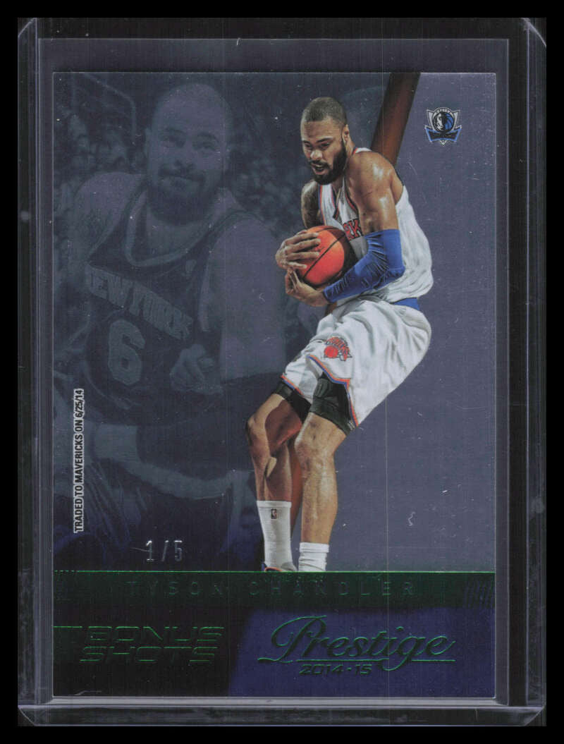 2014-15 Prestige Plus Bonus Shots Green 113 Tyson Chandler 1/5
