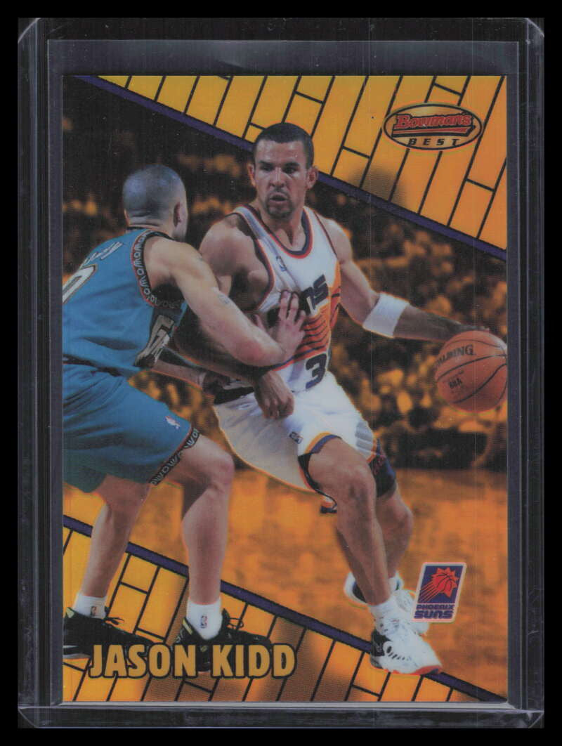 SOLD 163946 1999-00 Bowman's Best Refractor 7 Jason Kidd 115/400
