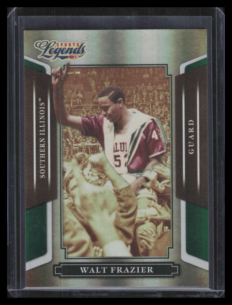 2008 Donruss Sports Legends Mirror Emerald 32 Walt Frazier 2/5