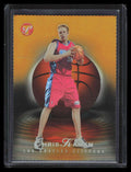 SOLD 164021 2003-04 Topps Pristine Gold Refractor 117 Chris Kaman U Rookie 31/99 Uncommon