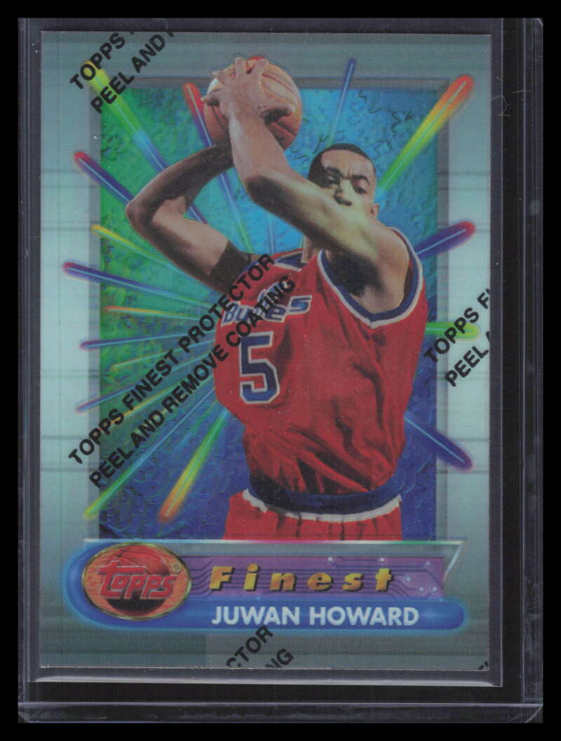 1994-95 Finest Refractor 288 Juwan Howard Rookie