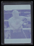 2021 Leaf Pro Set Metal Stars Printing Plate Cyan 05 Tyson Fury 1/1
