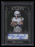 2024 Leaf Trinity Steel Iron Black Lava sbs2 Brady Smigiel Rookie Auto 2/2