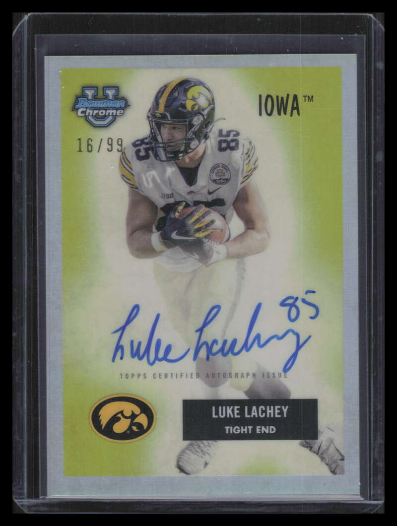 2024 Bowman Chrome University '55 Autographs Luke Lachey Rookie Auto 16/99