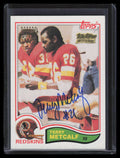 2001 Topps Team Topps Legends Autographs ttf6 Terry Metcalf 82t Auto 1982