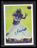 SOLD 164149 2013 Topps Chrome Autographs Refractor Cordarrelle Patterson Rookie Auto 52/150
