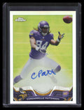 SOLD 164150 2013 Topps Chrome Autographs Refractor Cordarrelle Patterson Rookie Auto 49/150