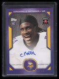 2013 Topps Premiere Autographs RPACP Cordarrelle Patterson Rookie Auto 40/90