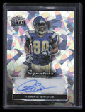 2024 Leaf Metal Signature Series Autographs Silver Crystals Isaac Bruce Auto 1/1