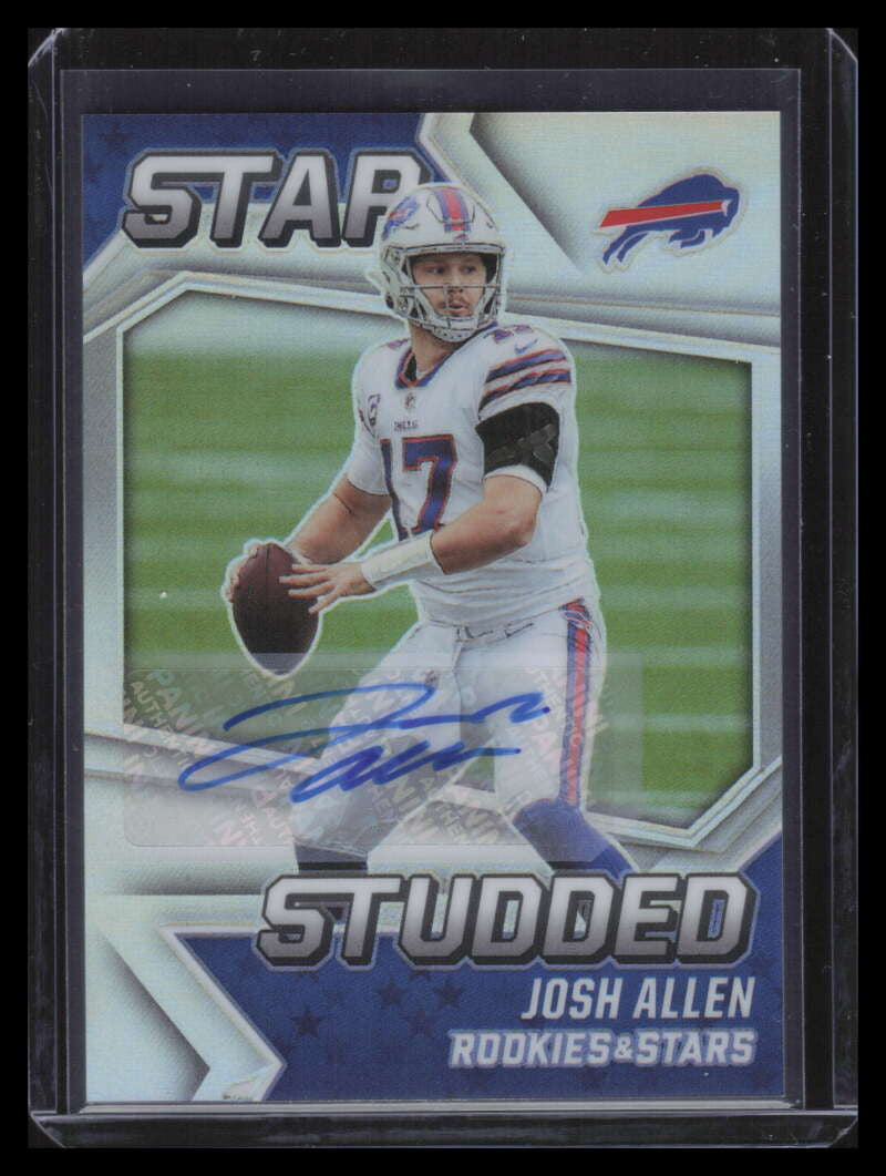 2021 Rookies and Stars Star Studded Signatures 12 Josh Allen Auto 2/3