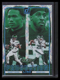 2024 Donruss Production Line Cosmic 18 Breece Hall Garrett Wilson 21/100