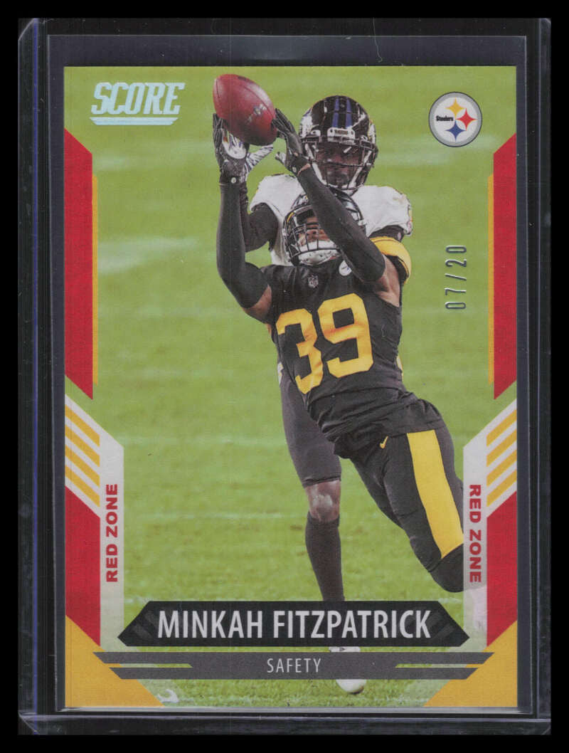 2021 Score Red Zone 118 Minkah Fitzpatrick 7/20