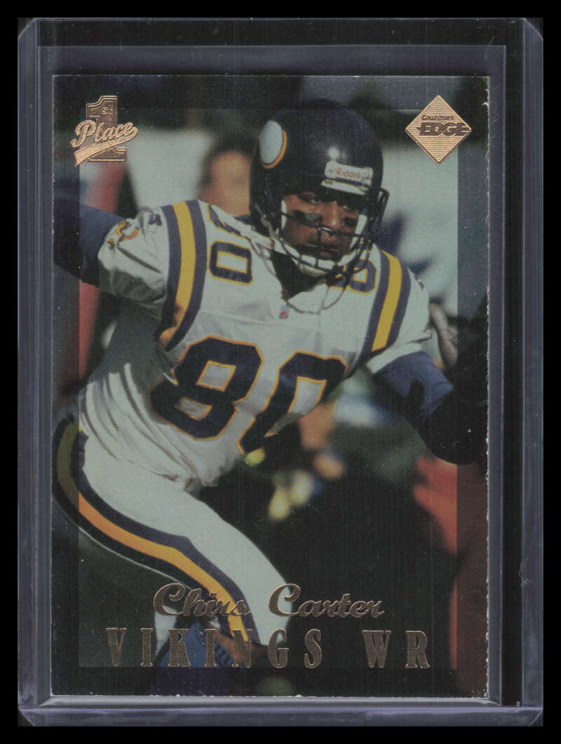 1998 Collector's Edge First Place 50-Point Silver 44 Cris Carter 69/125