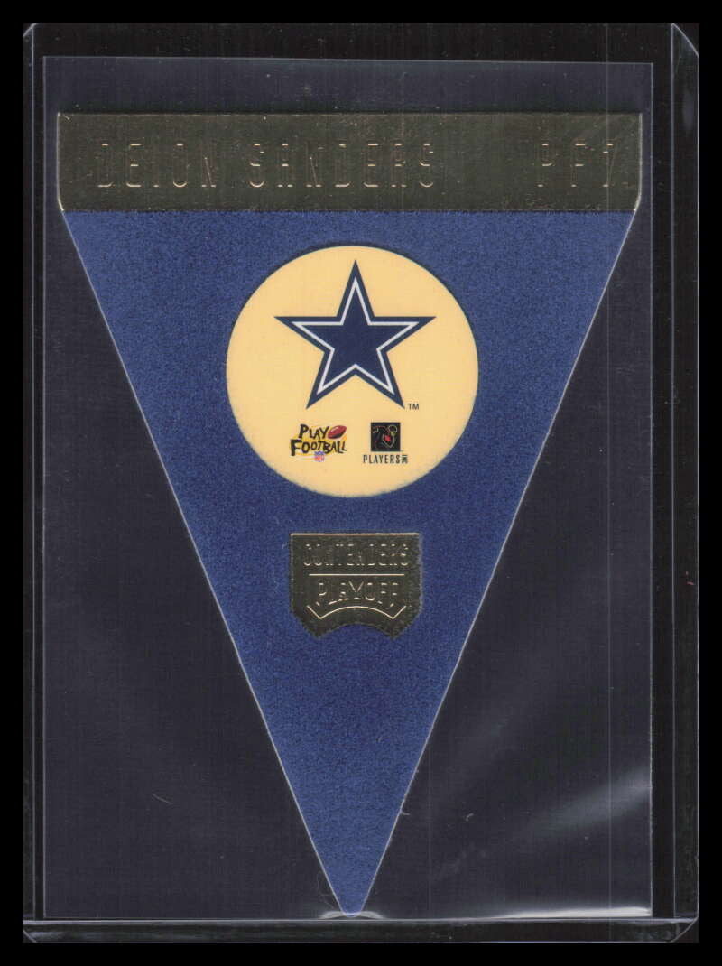 1996 Playoff Contenders Pennant Flyers pf7 Deion Sanders 149071