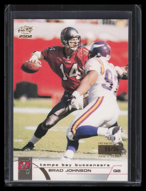 2002 Pacific Premiere Date 413 Brad Johnson 11/36