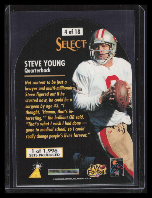 1996 Select Prime Cuts 4 Steve Young /1996