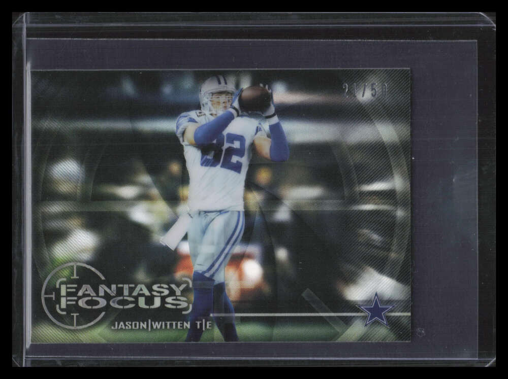 2014 Topps Chrome Mini Fantasy Focus Refractor FFJW Jason Witten 21/50