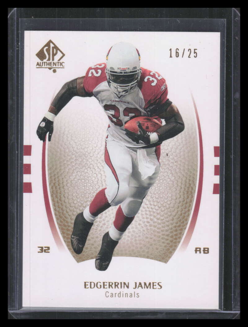 2007 SP Authentic Gold 33 Edgerrin James 16/25