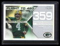 2008 Topps Chrome Flight 420 Collection White Refractor bf359 Brett Favre 36/100