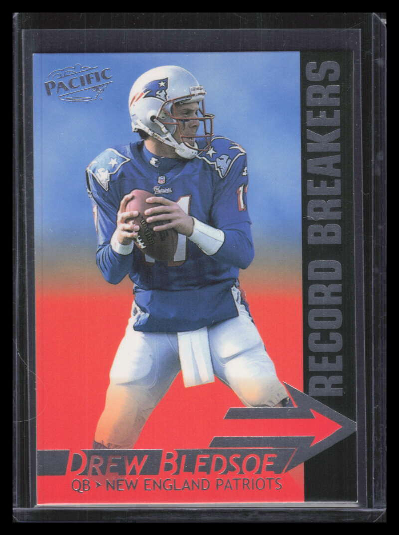 1999 Pacific Record Breakers 17 Drew Bledsoe 109/199