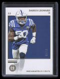 2019 Panini Encased Gold 46 Darius Leonard 9/10