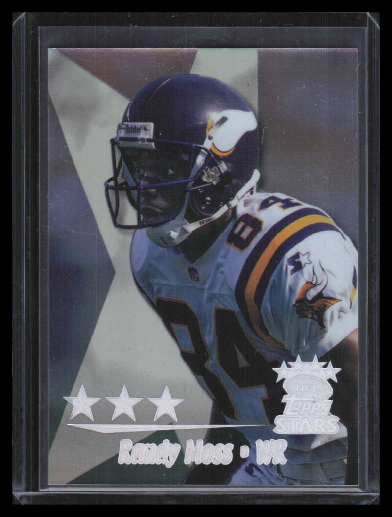SOLD 164497 1999 Topps Stars Three Star Parallel 3 Randy Moss 120/199