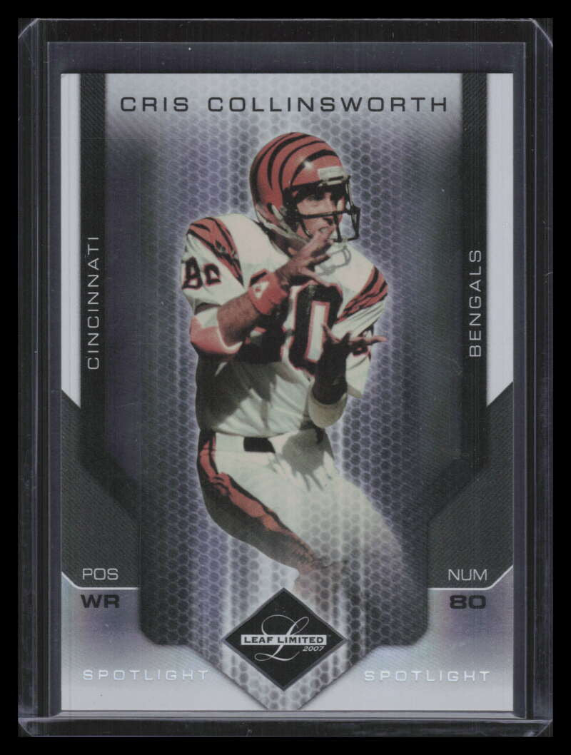 2007 Leaf Limited Silver Spotlight 113 Cris Collinsworth 9/20