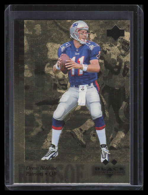 1997 Black Diamond Gold 105 Drew Bledsoe Double Diamond