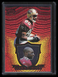 SOLD 164528 1997 Pacific Invincible Red 133 Jerry Rice