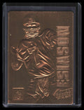1993 Action Packed Quarterback Club 24-kt Gold qb13 Boomer Esiason 2021/2500