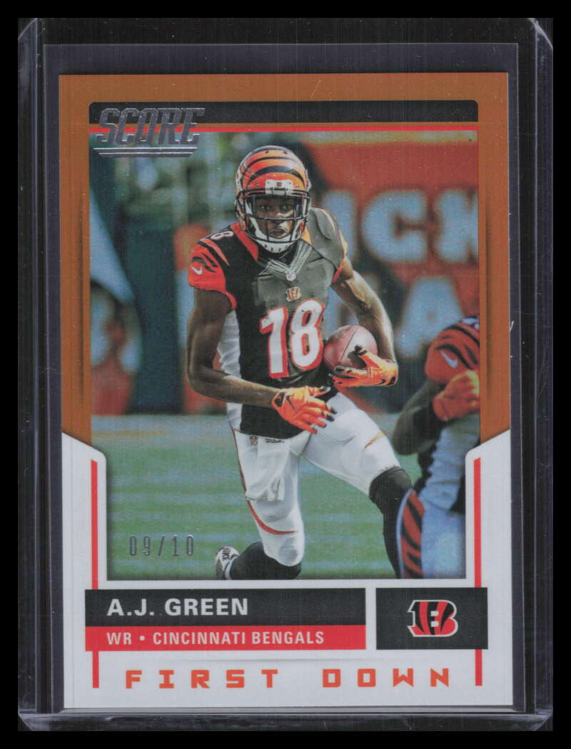 2017 Score First Down 290 A. J. Green 9/10