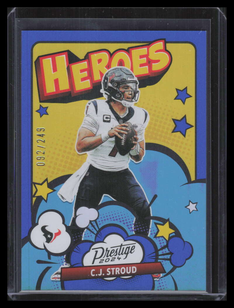 2024 Prestige Heroes Xtra Points Blue 2 CJ Stroud 92/249