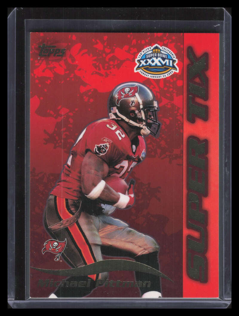 DELETE 164587 2003 Topps Super Tix st5 Michael Pittman Super Bowl XXXVII