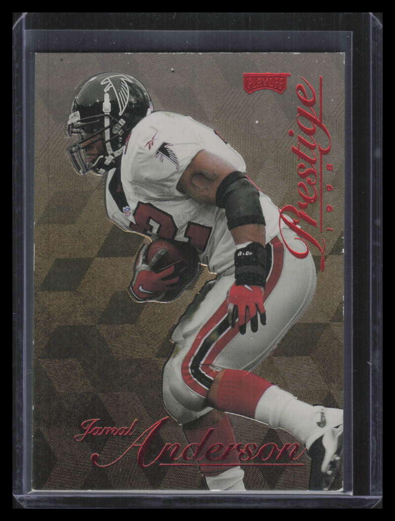 1998 Playoff Prestige Hobby Gold 108 Jamal Anderson 5/25