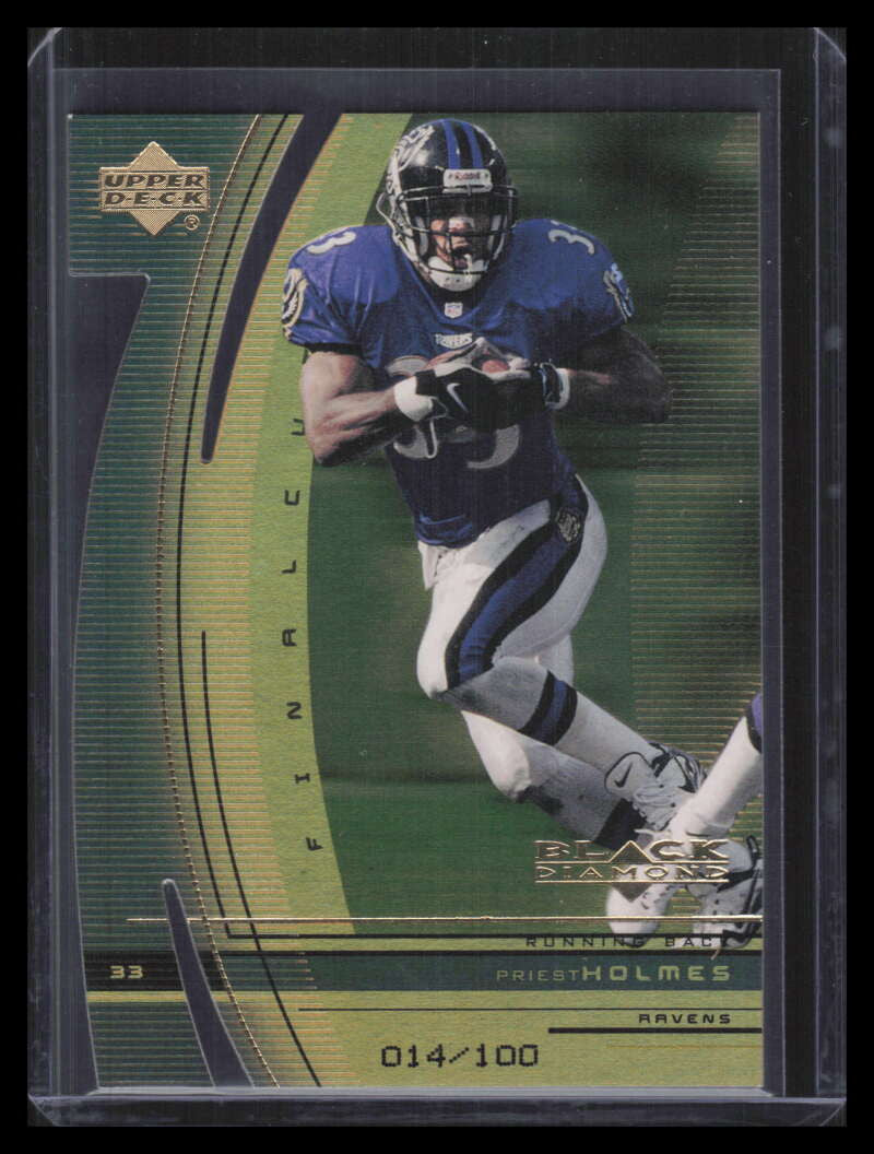 DELETE 164595 1999 Black Diamond Final Cut 10 Priest Holmes 14/100