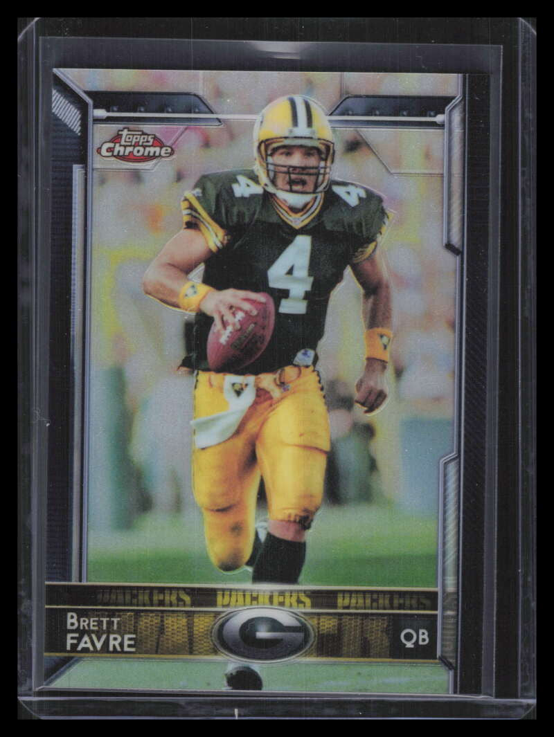 2015 Topps Chrome 2b Brett Favre Variation SP