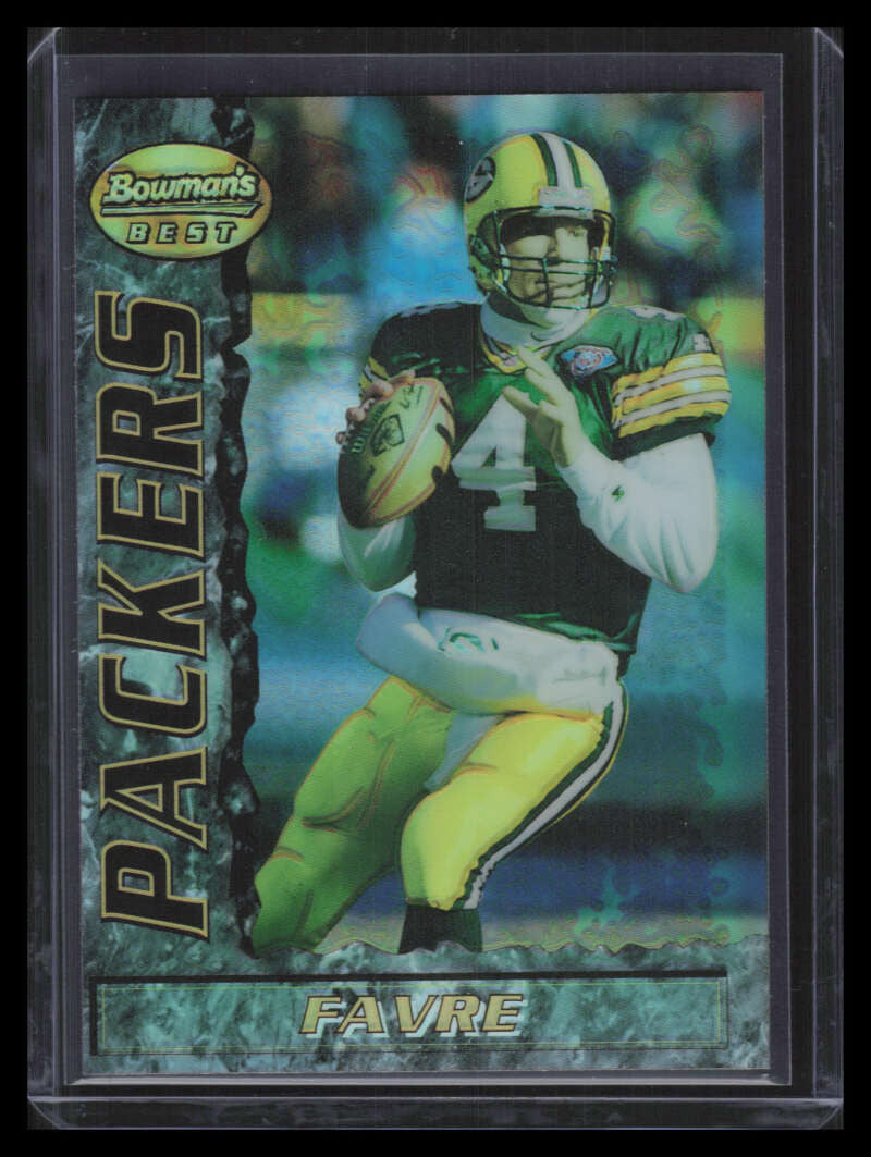 DELETE 164616 1995 Bowman's Best Refractor v43 Brett Favre