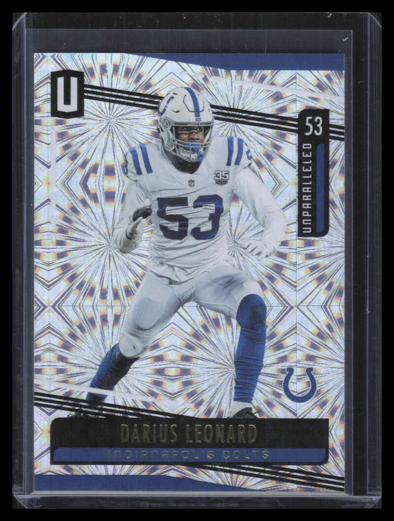 2019 Panini Unparalleled Fireworks 55 Darius Leonard 1/5