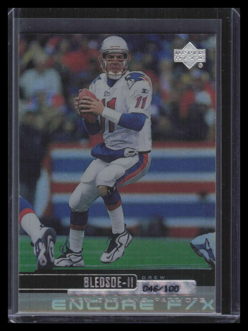 1999 Upper Deck Encore F/X 101 Drew Bledsoe 46/100