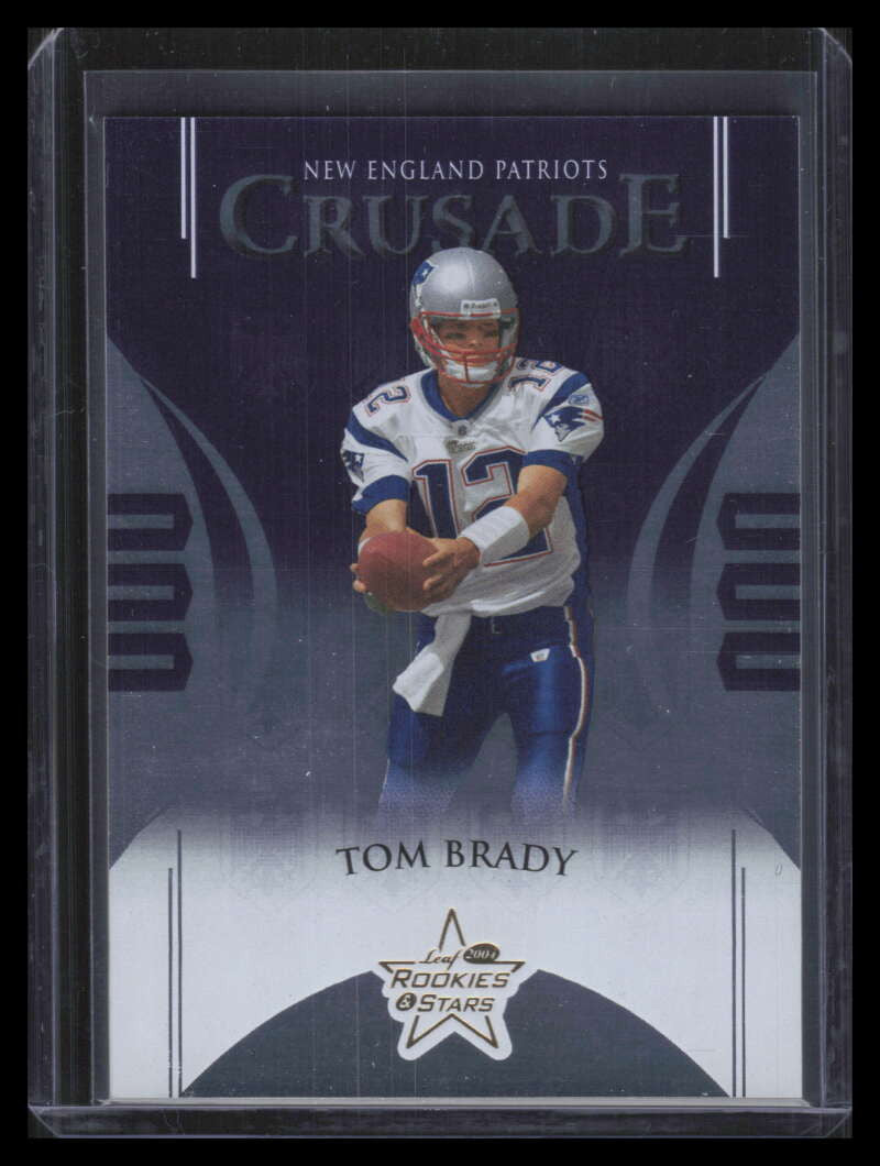 DELETE 164661 2004 Leaf Rookies and Stars Crusade Purple c25 Tom Brady 235/250