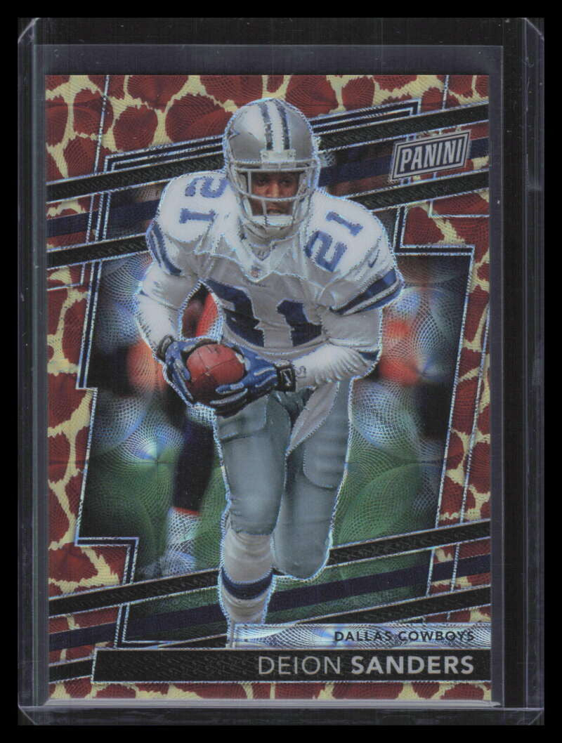 2024 Panini National Convention VIP Gold Packs Giraffe 13 Deion Sanders