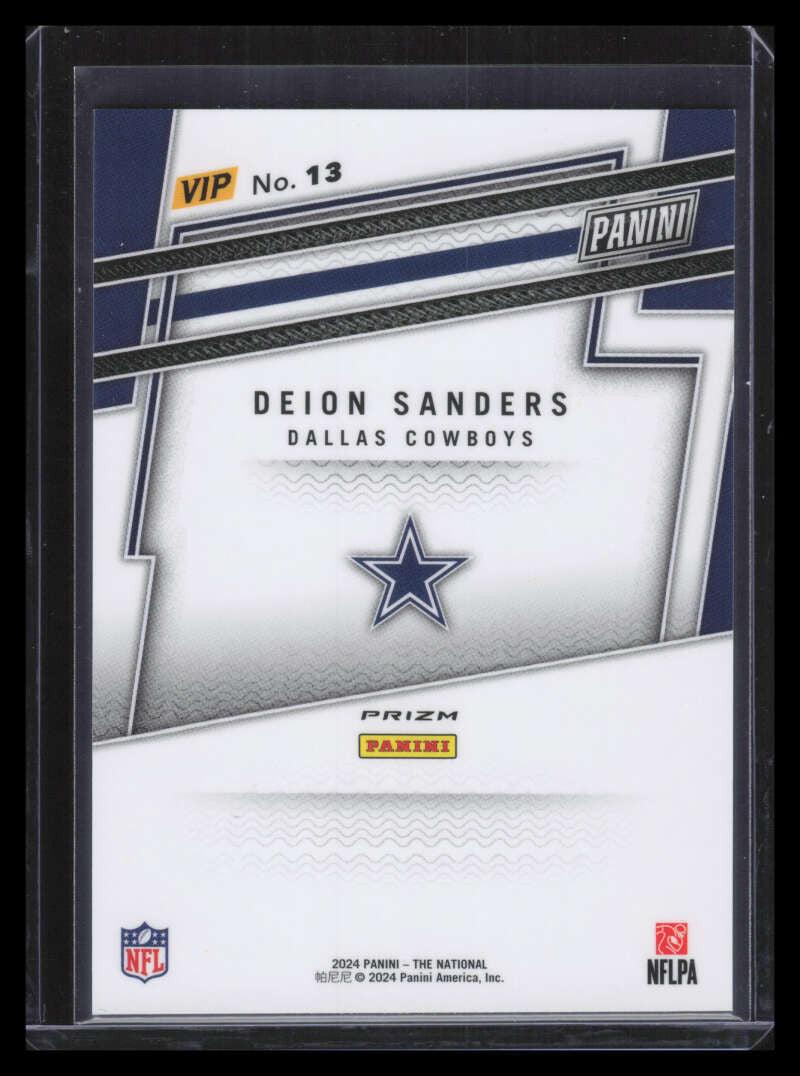 2024 Panini National Convention VIP Gold Packs Giraffe 13 Deion Sanders