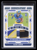 2024 Rookies and Stars Cross Training Materials 3 Blake Corum RC Dual Patch 5/49