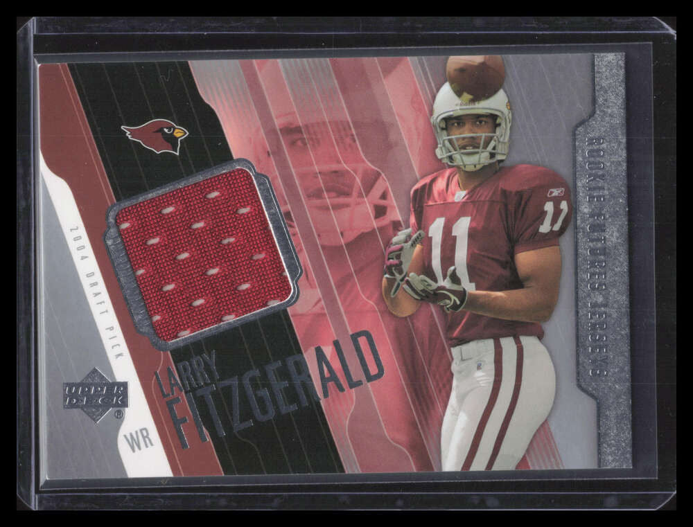 2004 Upper Deck Rookie Futures Jerseys RFLF Larry Fitzgerald RC Jersey 150490