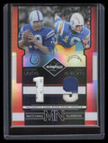 2006 Leaf Limited Matching Numbers Prime 11 Alworth Unitas Dual Patch Sample