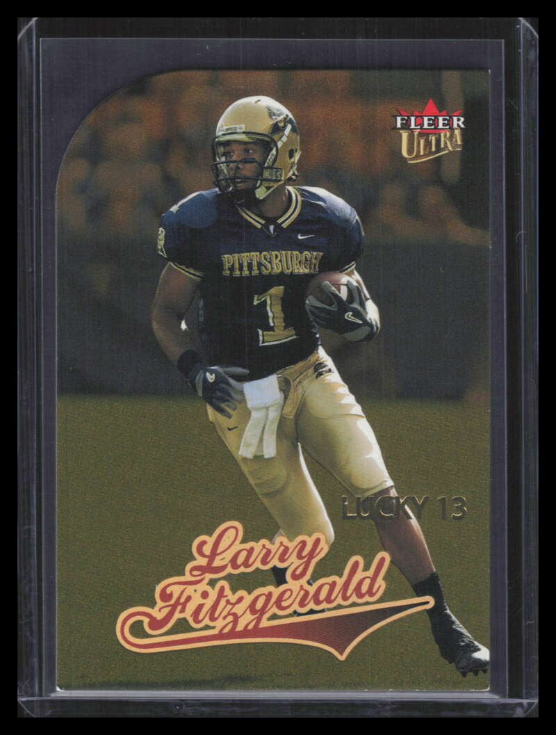 SOLD 164823 2004 Ultra Gold Medallion 206 Larry Fitzgerald l13 Rookie Lucky 13