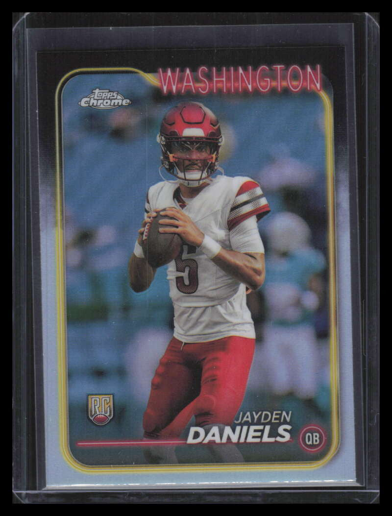 2024 Topps Chrome Refractor 201 Jayden Daniels Rookie 150126