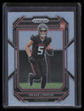 2022 Panini Prizm Prizms Silver Refractor 308 Drake London Rookie