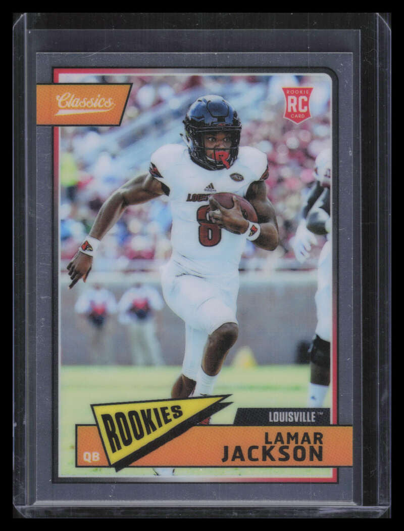 2018 Classics Premium Edition 209 Lamar Jackson Rookie