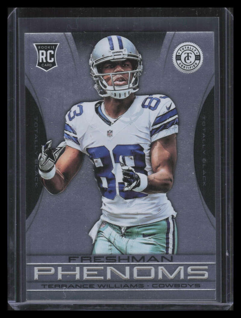 2013 Totally Certified Black 246 Terrance Williams Rookie 1/1 Freshman Phenoms